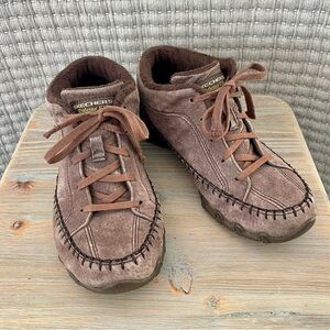 Skechers Chocolate Brown Moccasin